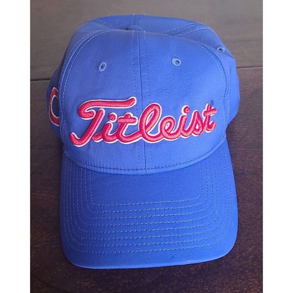 Titleist Chicago Cubs Blue Baseball Cap OSFA Snapback Ball Cap Genuine Merchandi